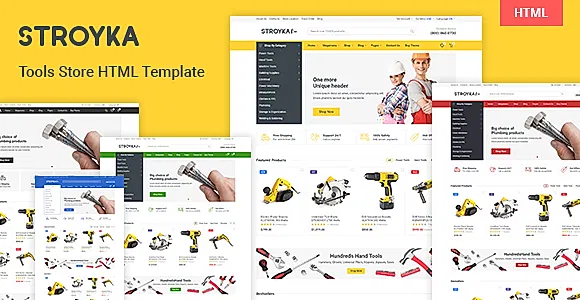 Stroyka - Tools Store HTML Template