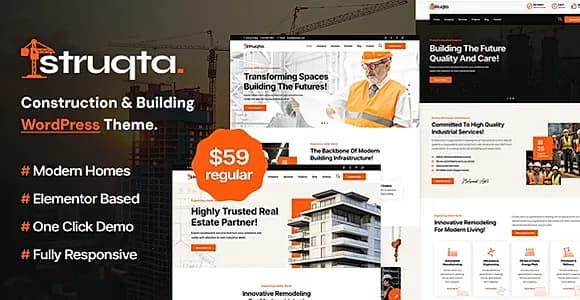 Struqta WordPress Theme