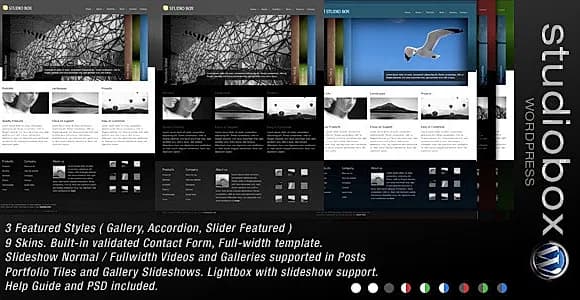 Studio Box Wordpress WordPress Theme