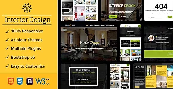 Studio Ux | Interior Design Website Mulitpurpose HTML5 Template