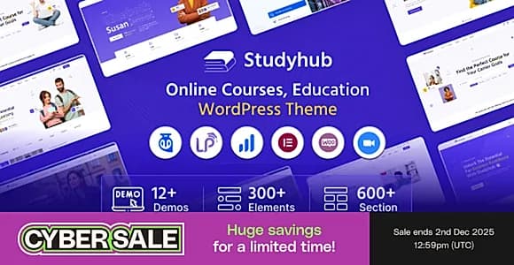 Studyhub WordPress Theme