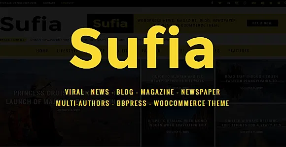 Sufia WordPress Theme