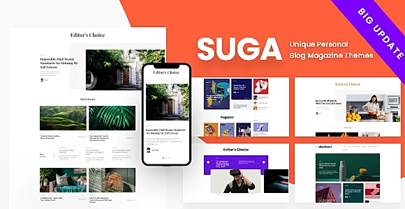 Suga WordPress Theme
