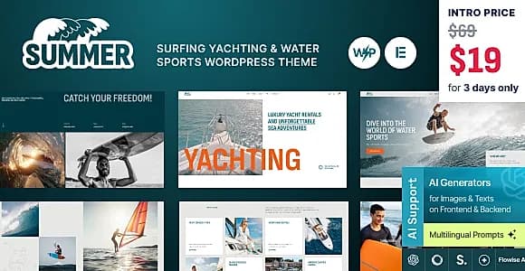 Summer WordPress Theme