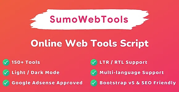 SumoWebTools - Online Web Tools Script