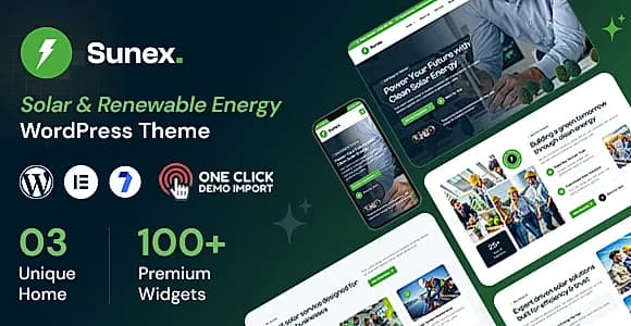 Sunex WordPress Theme