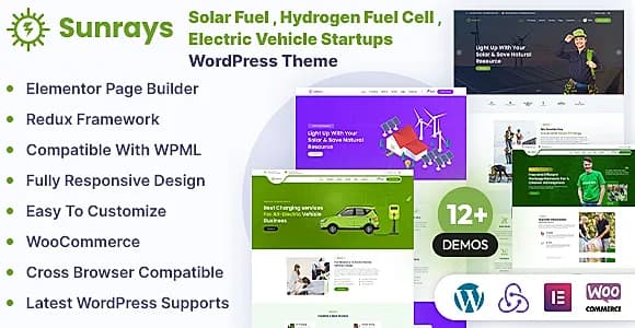 Sunrays WordPress Theme