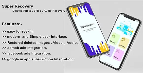 Super Recovery - Deleted Photo , Video , Audio Recovery