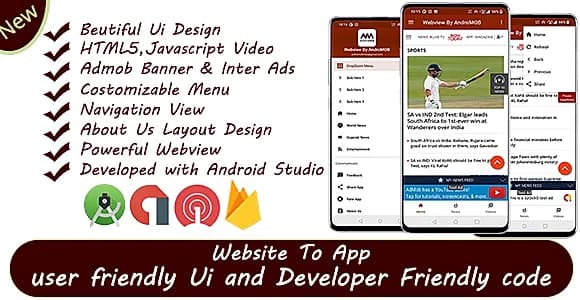 Super Universal Webview Android App With Admob