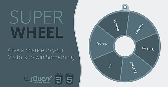 Super Wheel - Super Easy and Fully Controlled Wheel of Fortune