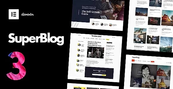 SuperBlog WordPress Theme