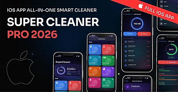 SuperCleaner – Premium iOS Device Care & Utility App