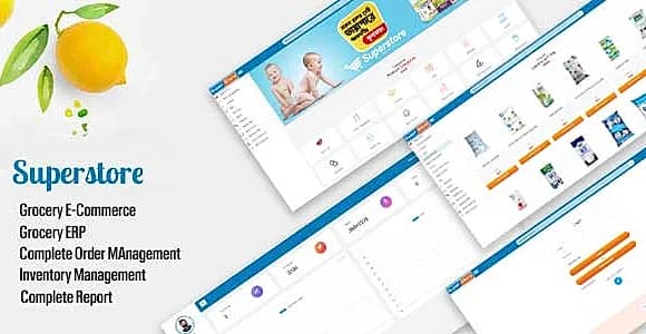 Superstore - Grocery Store + Super Shop Management