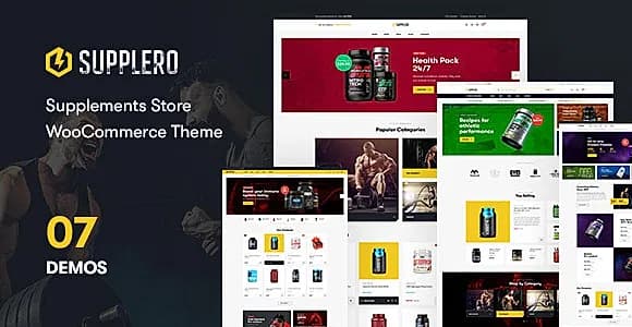 Supplero WordPress Theme