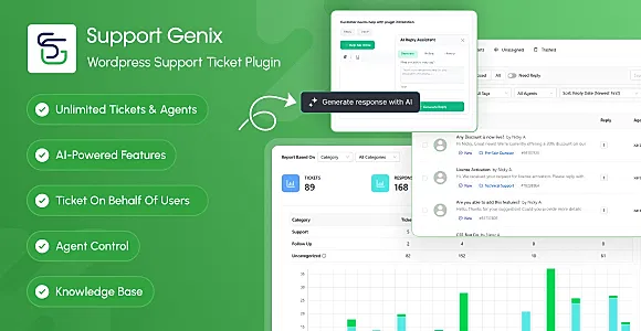 Support Genix WordPress Plugin
