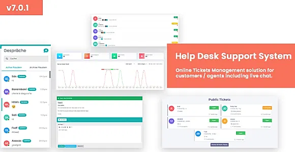 Support Ticket System - Built On Laravel