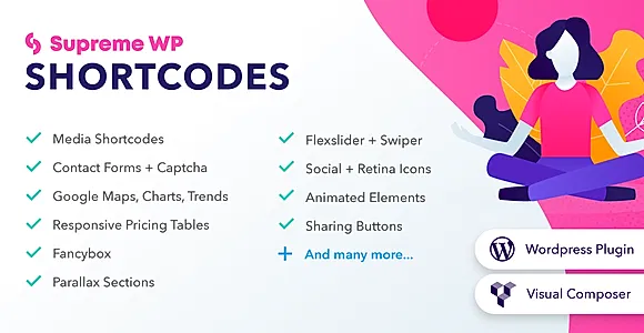 Supreme Shortcodes WordPress Plugin