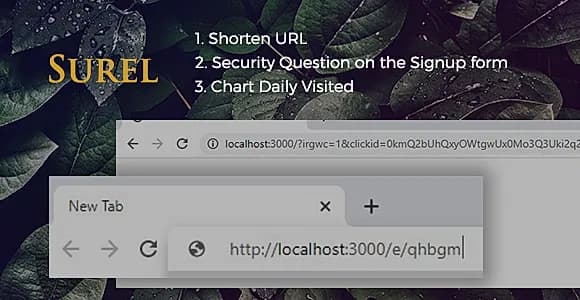 Surel - Shorten URL with Expressjs