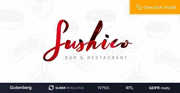 Sushico WordPress Theme