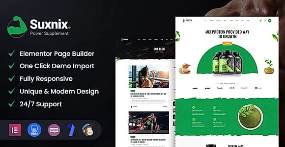 Suxnix WordPress Theme