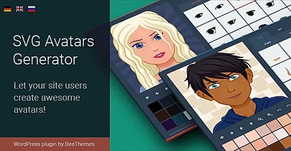 SVG Avatars Generator WordPress Plugin