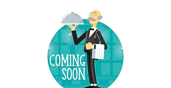 SVG Coming Soon\Under Construction Creative Page - Waiter