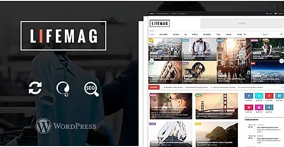 SW Life Mag WordPress Theme
