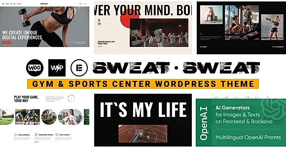 Sweat WordPress Theme