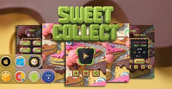 Sweet Collect Game Template