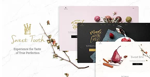 SweetTooth WordPress Theme
