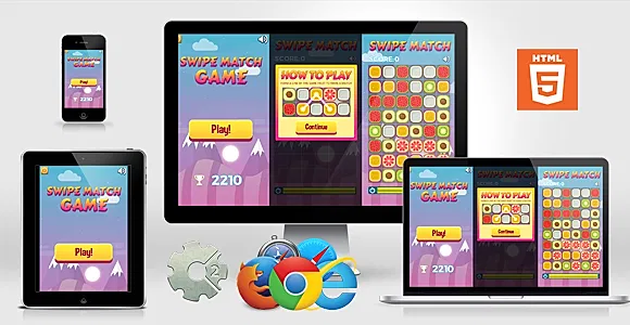 Swipe Match Game  - Casual Fruit Match 3 Game CAPX