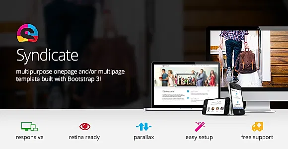 Syndicate - All Purpose Bootstrap Retina Template