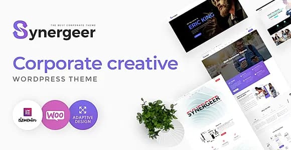 Synergeer WordPress Theme
