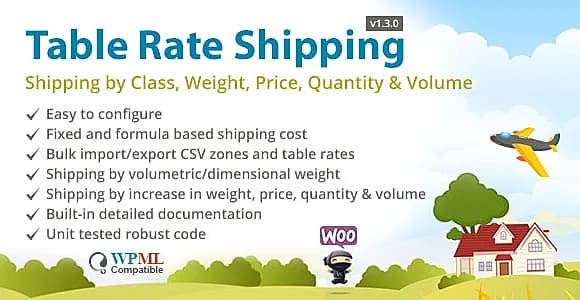 Table Rate Shipping WordPress Plugin