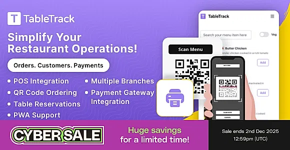 TableTrack - The Complete SaaS Restaurant Management Solution
