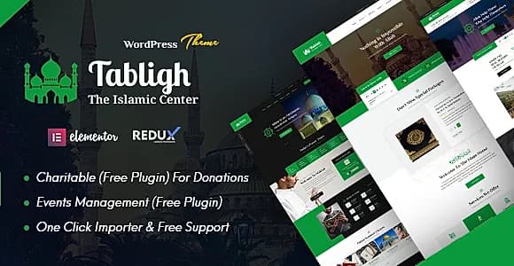 Tabligh WordPress Theme