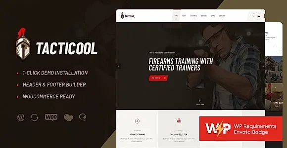 Tacticool WordPress Theme
