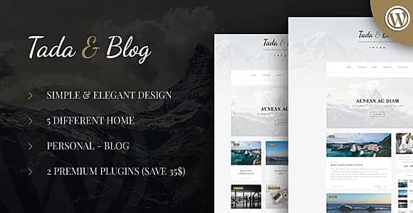 Tada WordPress Theme