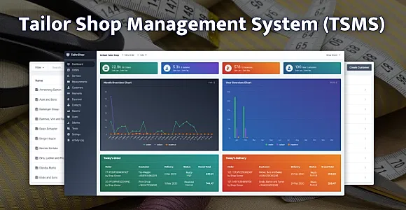Tailor Shop Management System (TSMS)