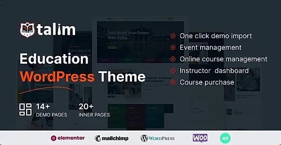 Talim WordPress Theme