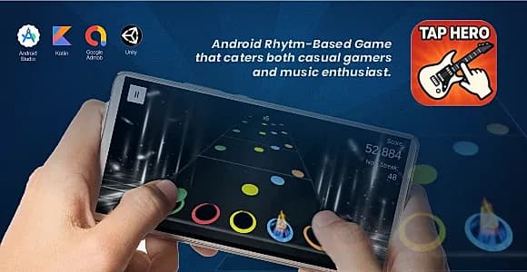 Tap Hero Game (Android Rhytm-Based Game)