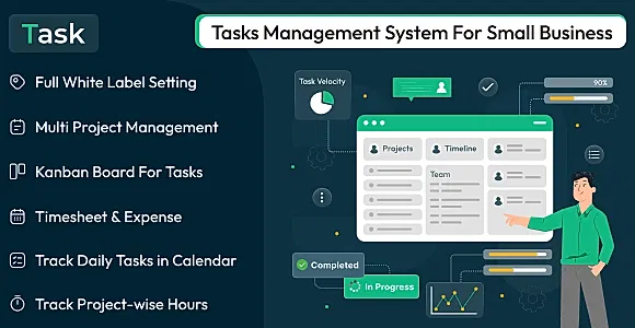 Task - Tasks Management System For Small Business