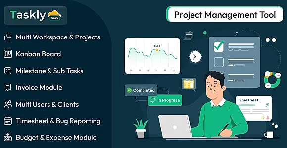 TASKLY SaaS – Project Management Tool