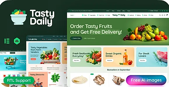 TastyDaily WordPress Theme