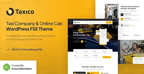 Taxico WordPress Theme