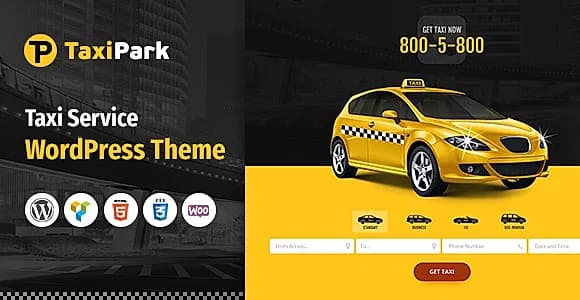 TaxiPark WordPress Theme
