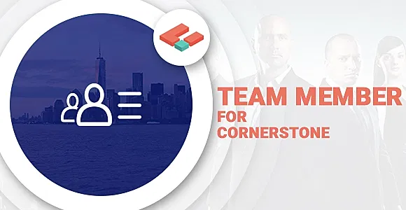 Team members for cornerstone WordPress Plugin