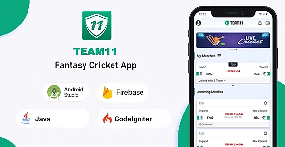 Team11 - Fantasy Cricket App