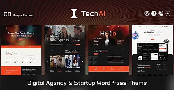 TechAI WordPress Theme