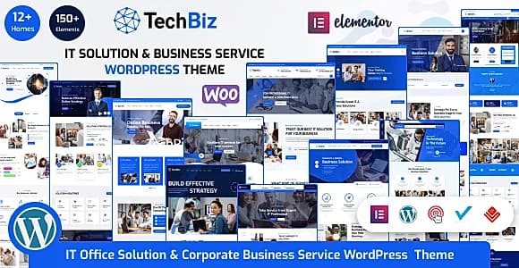 Techbiz WordPress Theme
